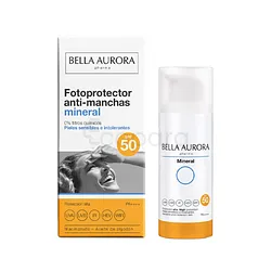 BELLA AURORA ECRAN SOLAIRE MINERAL SPF50+ 50ML