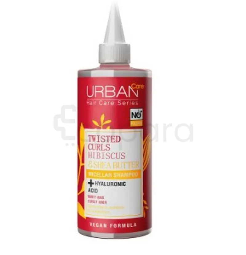 URBAN CARE TWISTED CURLS HIBISCUS & SHEA BUTTER 340ML