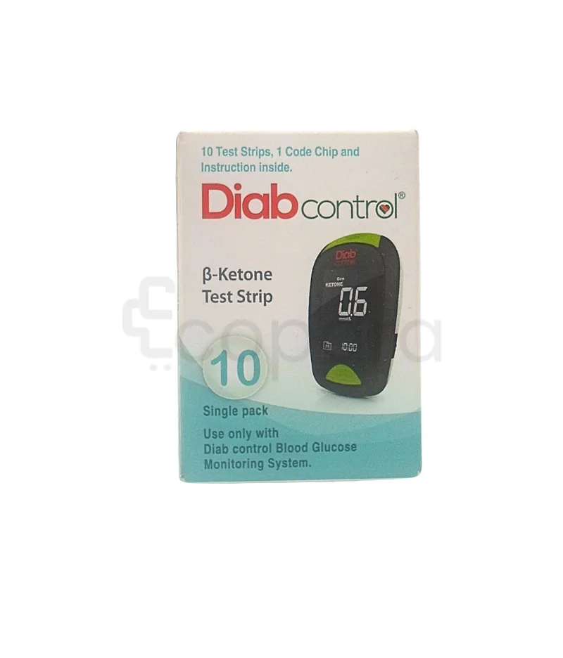DIABCONTROL BANDELETTES ACETONE BOITE DE 10