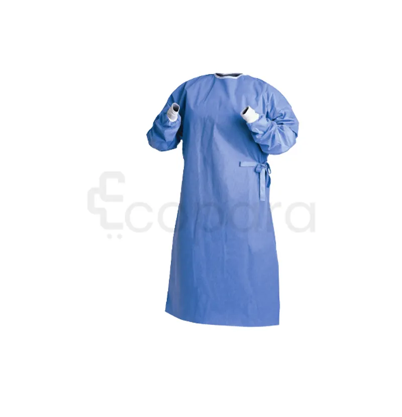 CASAQUE CHIRURGICALE STERILE AVEC MANCHETTE 25G