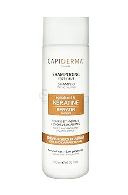 CAPIDERMA SHAMPOOING FORTIFIANT COMPLEXE A LA KERATINE 200ML