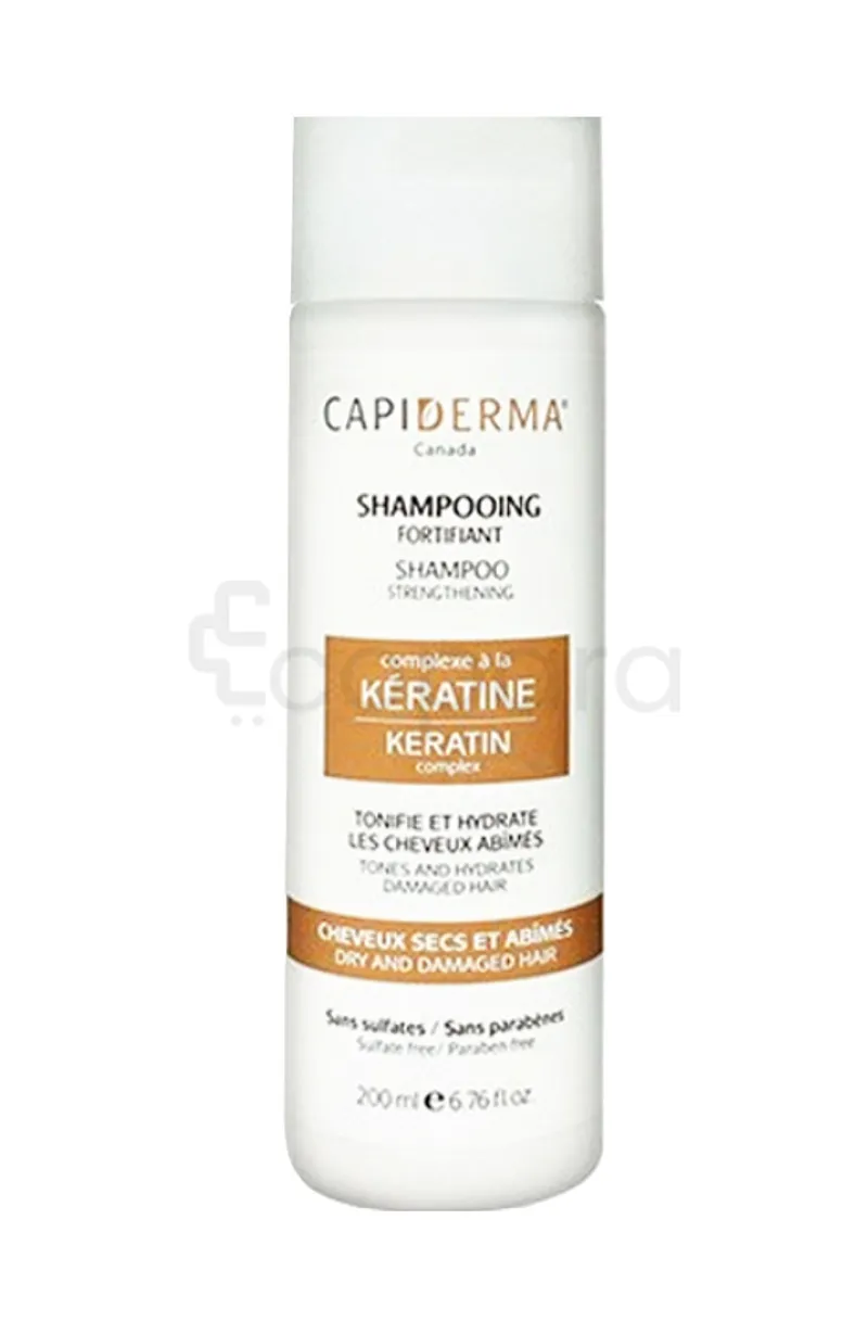 CAPIDERMA SHAMPOOING FORTIFIANT COMPLEXE A LA KERATINE 200ML