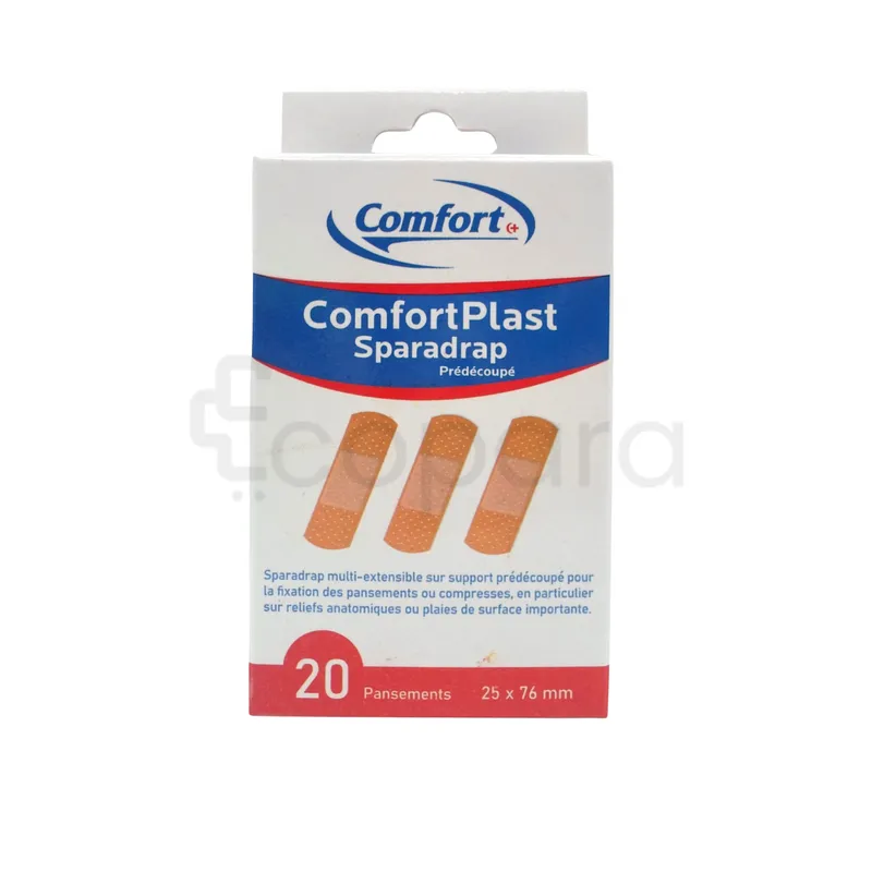 COMFORT COMFORTPLAST 76*25MM BOITE DE 20