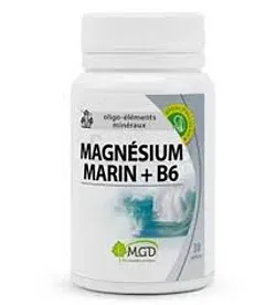 MGD MAGNESIUM MARIN + B6 BOITE DE 30 GELULES