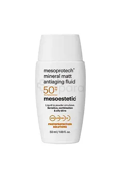 MESOPROTECH MINERAL MATT ANTIAGING FLUID SPF50+ 50ML