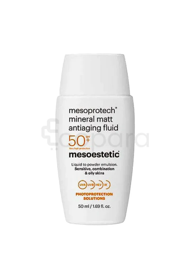 MESOPROTECH MINERAL MATT ANTIAGING FLUID SPF50+ 50ML