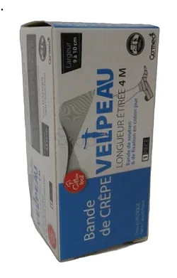 BANDE VELPEAU BLEU 10CM