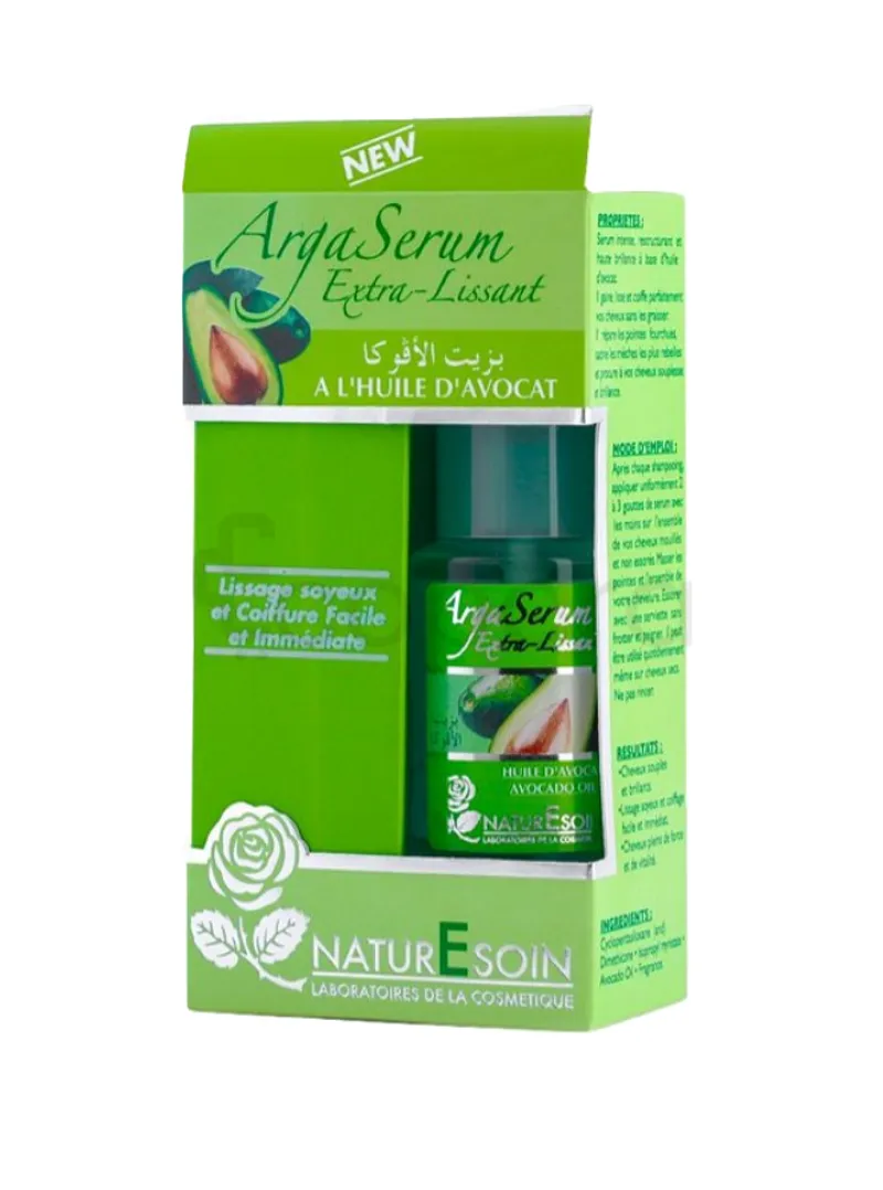 NATURESOIN ARGASERUM EXTRA LISSANT A L'HUILE D'AVOCAT 50ML