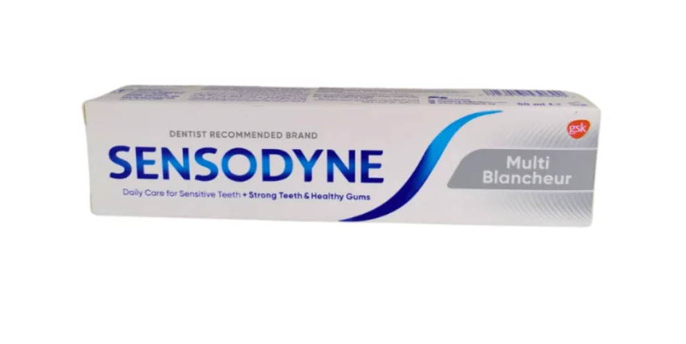 SENSODYNE DENTIFRICE MULTI BLANCHEUR 100ML