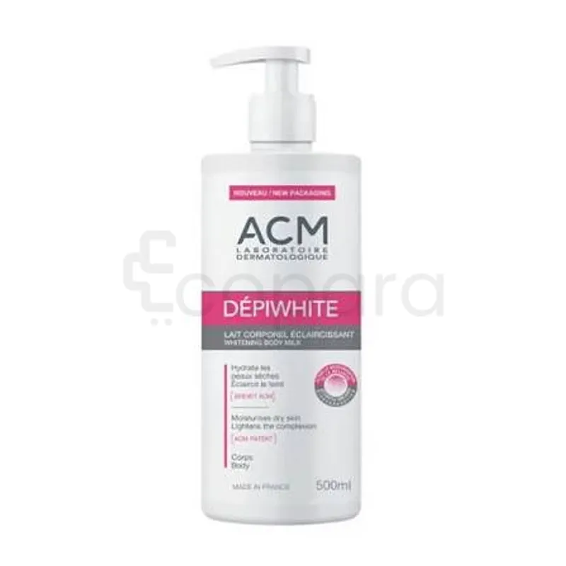 ACM DEPIWHITE LAIT CORPOREL ECLAIRCISSANT 500ML
