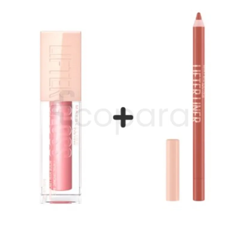 MAYBELLINE PACK LIFTER GLOSS NUMERO 004 + LIP LINER NUMERO 004