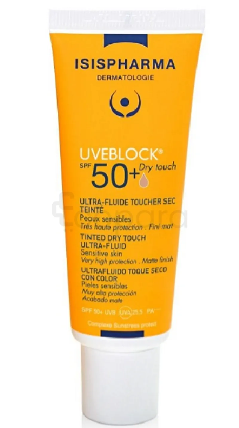 ISISPHARMA UVEBLOCK 50+ DRY TOUCH MEDIUM 40ML