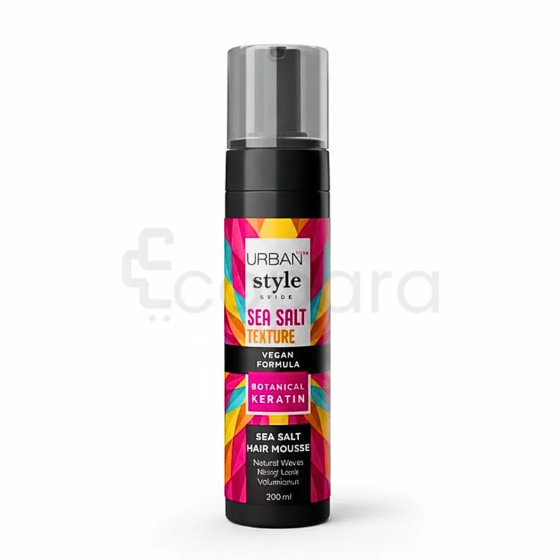 URBAN CARE STYLE MOUSSE VOLUMIONUS HAIR SEA SALT 200ML