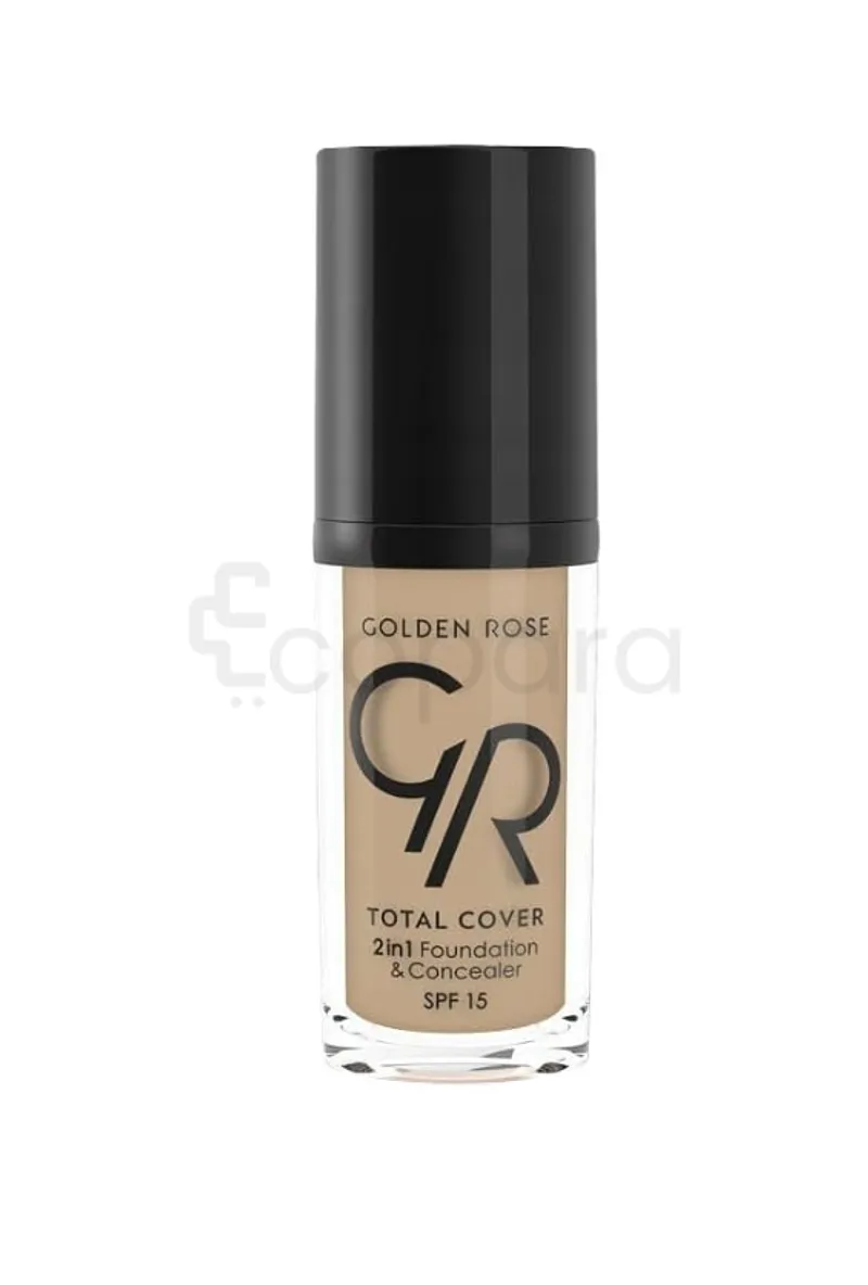 GOLDEN ROSE FOND DE TEMPS ET CORRECTEUR TOTAL COVER 2 IN 1 GR N06 REFERENCE GRFC06