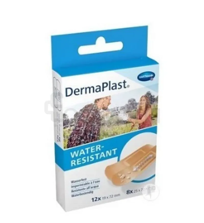 HARTMANN DERMAPLAST WATER RESISTANT 25*72MM BOITE DE 8 REFERENCE 535143