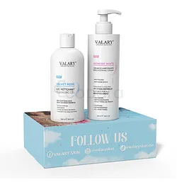 VALARY PACK INTIME WONDER WHITE CREME 200ML + EXTRA GENTLE GEL VELVET ROSE 250ML