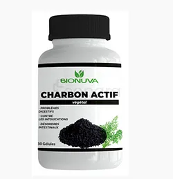 BIONUVA CHARBON ACTIF BOITE DE 30 GELULES