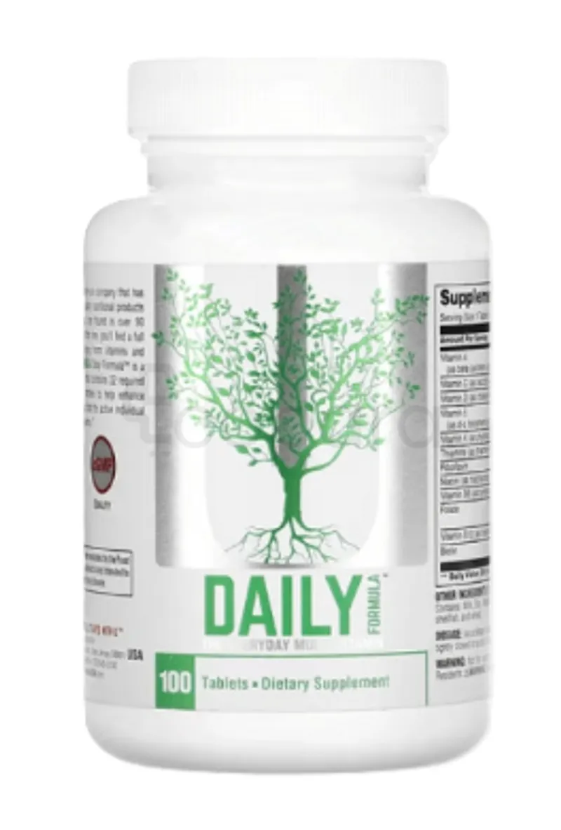 UNIVERSAL NUTRITION DAILY FORMULA MULTIVITAMINES 150MG BOITE DE 100 CAPSULES