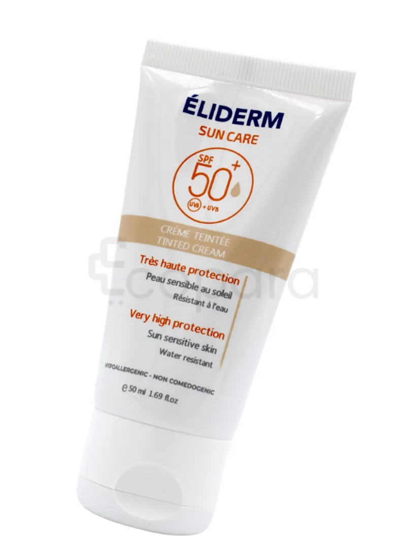 ELIDERM SUN CARE CREME TEINTEE 50+ 50ML