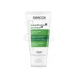 VICHY DERCOS ANTI-PELLICULAIRE SHAMPOOING TRAITANT CHEVEUX NORMAUX A GRAS 50ML