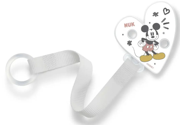 NUK ATTACHE SUCETTE RUBAN UNIVERSEL MICKEY MOUSE REFERENCE 0000714703