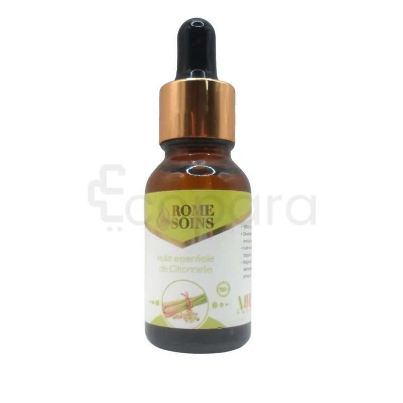 ROMESOINS HUILE ESSENTIELLE DE CITRONNELLE 15ML