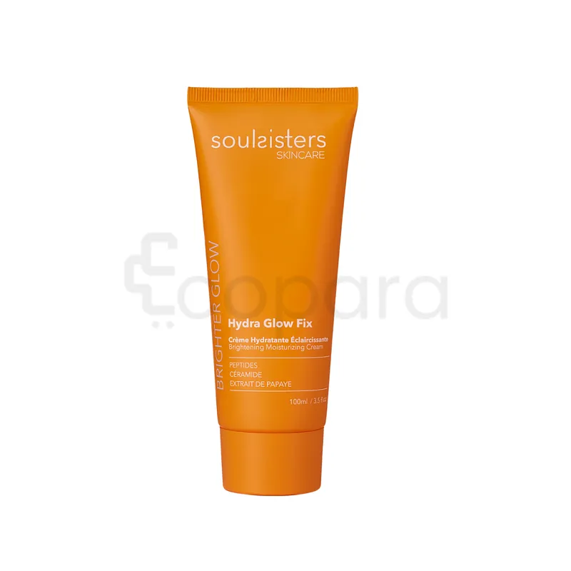 SOUL SISTERS HYDRA GLOW FIX CREME HYDRATANTE ECLAIRCISSANTE 50ML