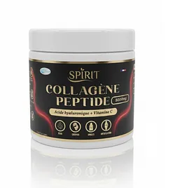 SPIRIT COLLAGENE PEPTIDE 5000MG ACIDE HYALURONIQUE + VITAMINE C 200G