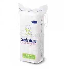 HARTMANN STERILUX COTON CARRE BOITE DE 45 REFERENCE 241265