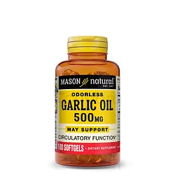 MASON NATURAL GARLIC OIL 500MG BOITE DE 100 CAPSULES
