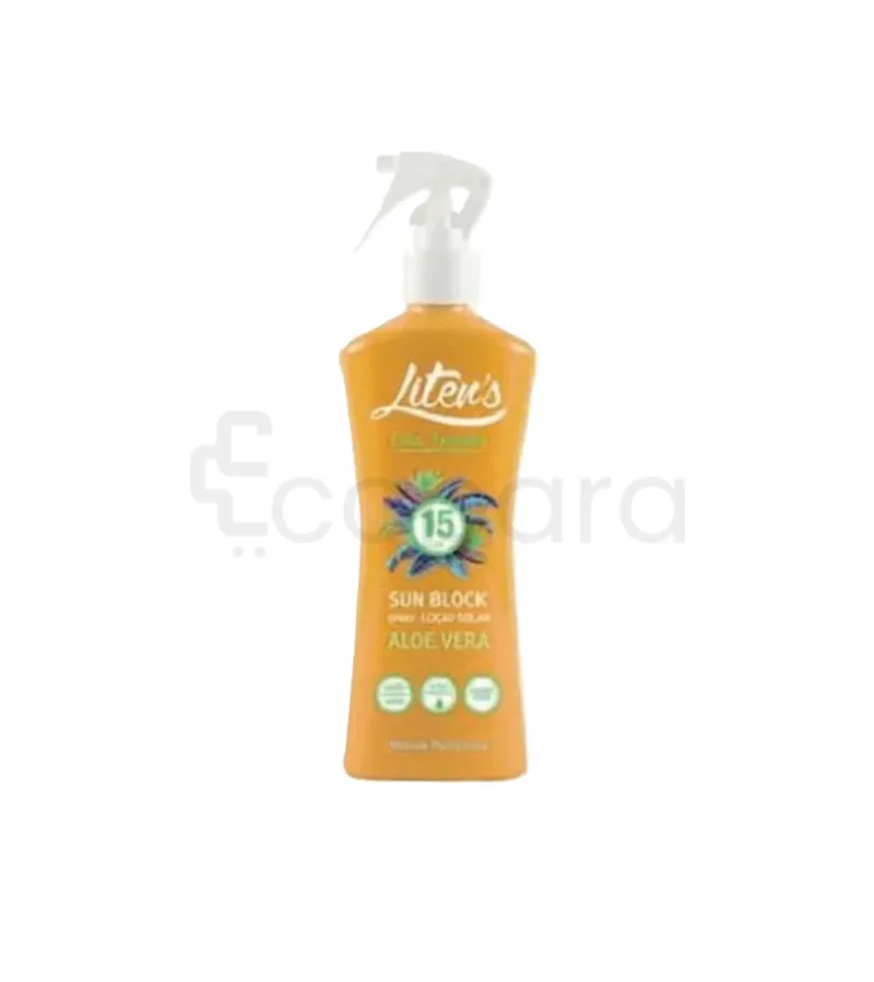 LITENS LAIT SOLAIRE ALOE VERA SPF15 250ML