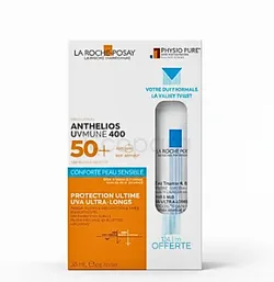 LA ROCHE POSAY ANTHELIOS XL PACK CONFORT CREME PEAUX SENSIBLES SPF50+ 50ML + EAU THERMALE 50ML