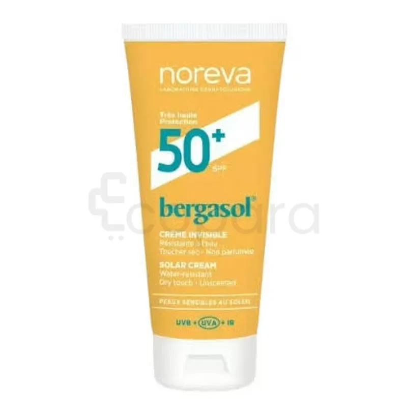NOREVA BERGASOL EXPERT CREME FINI INVISIBLE TOUCHER SEC SPF50+ 50ML