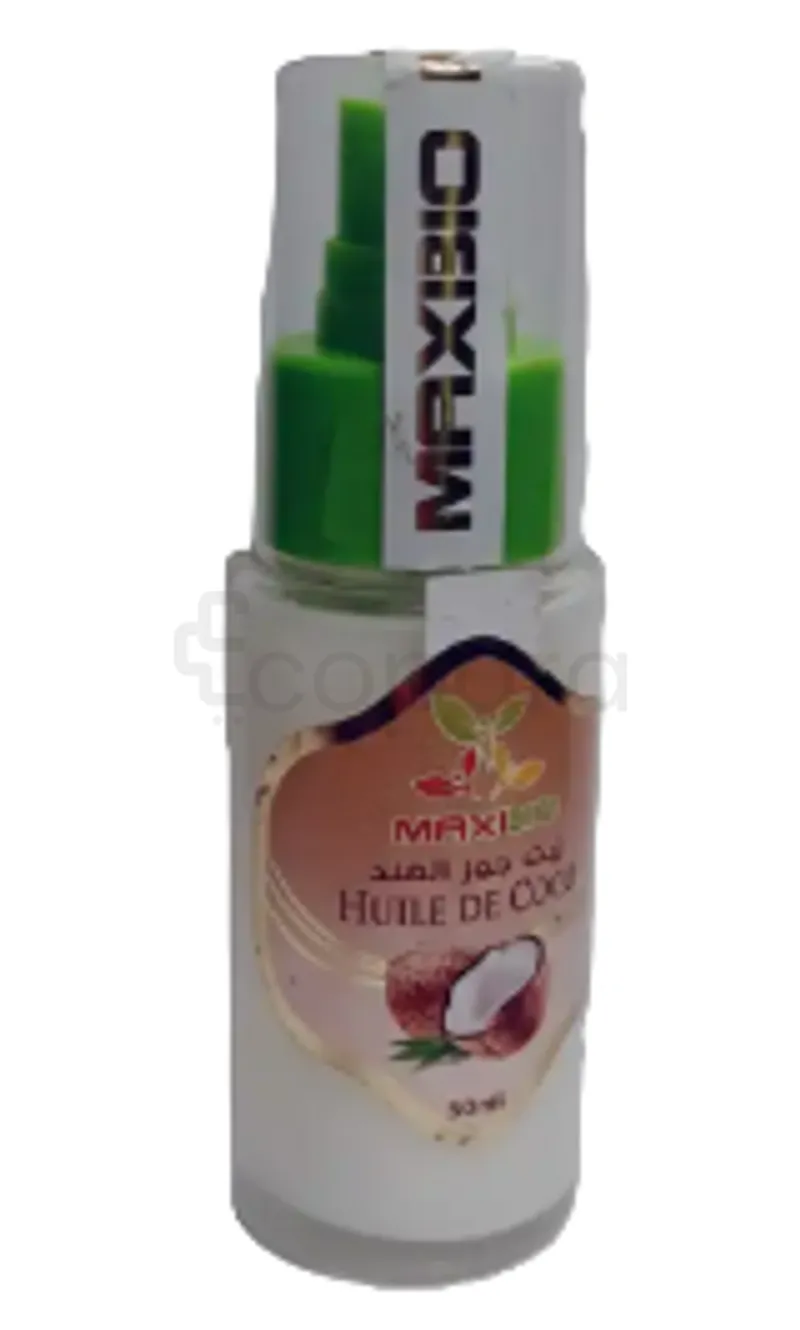 MAXIBIO HUILE DE NOIX DE COCO 120G