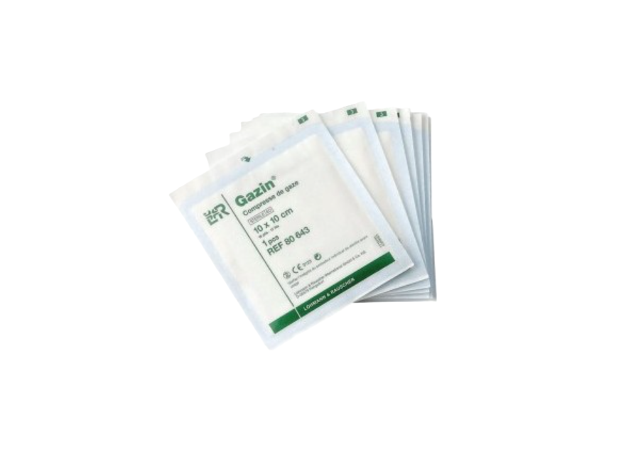 GAZIN COMPRESSE DE GAZE 10*10
