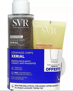 SVR XERIAL GOMMAGE CORPS 100G + TOPIALYSE HUILE LAVANTE 55ML