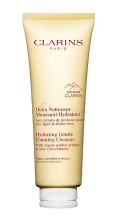 CLARINS NETTOYANT DOUX MOUSSANT HYDRATANT PEAU NORMALE A SECHE 125ML