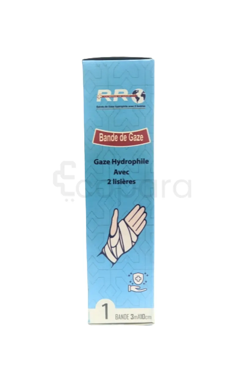 RR BANDE DE GAZE 3M*10CM