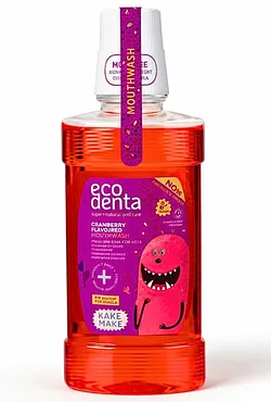 ECODENTA KEKE MAKE BAIN DE BOUCHE KIDS FRAISE 250ML