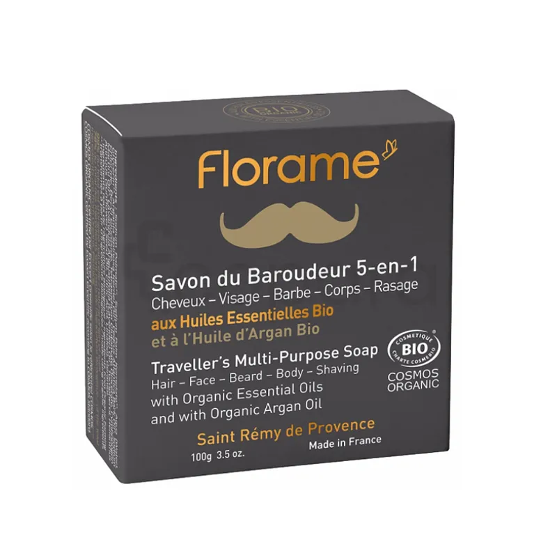 FLORAME SAVON DU BAROUDEUR 5 EN 1 100G