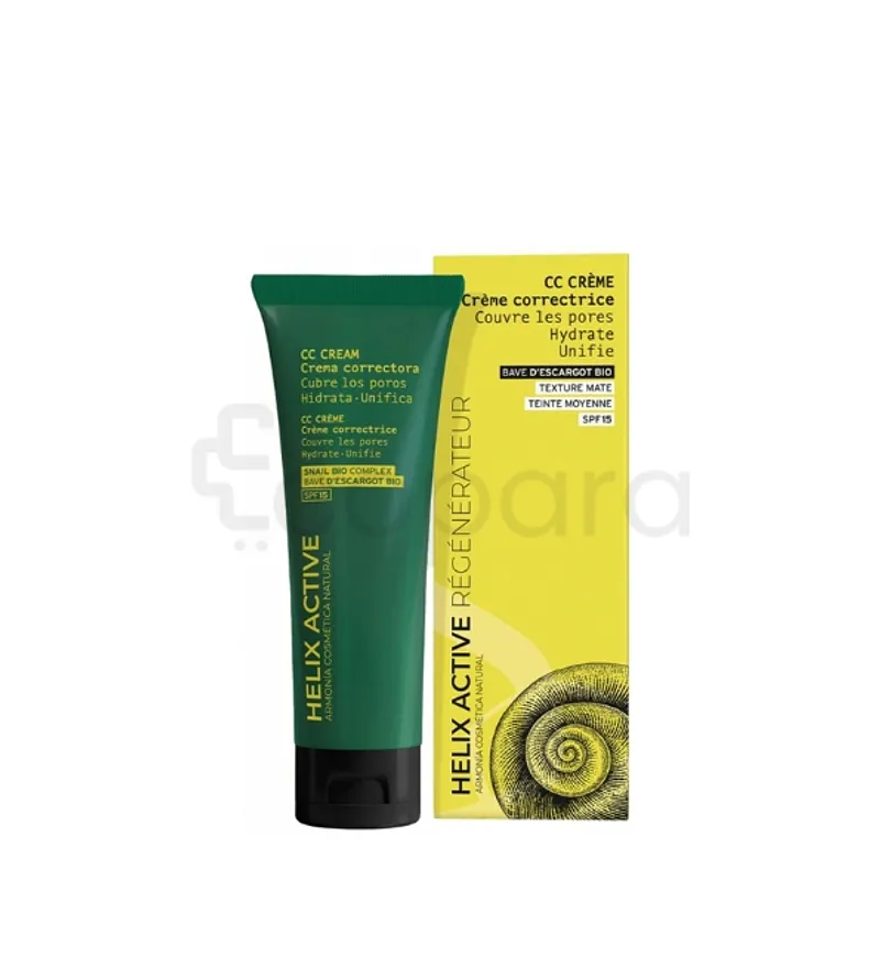 ARMONIA COSMETICA NATURAL HELIX ACTIVE CC CREME CORRECTRICE SPF15 BAVE D'ESCARGOT 40ML