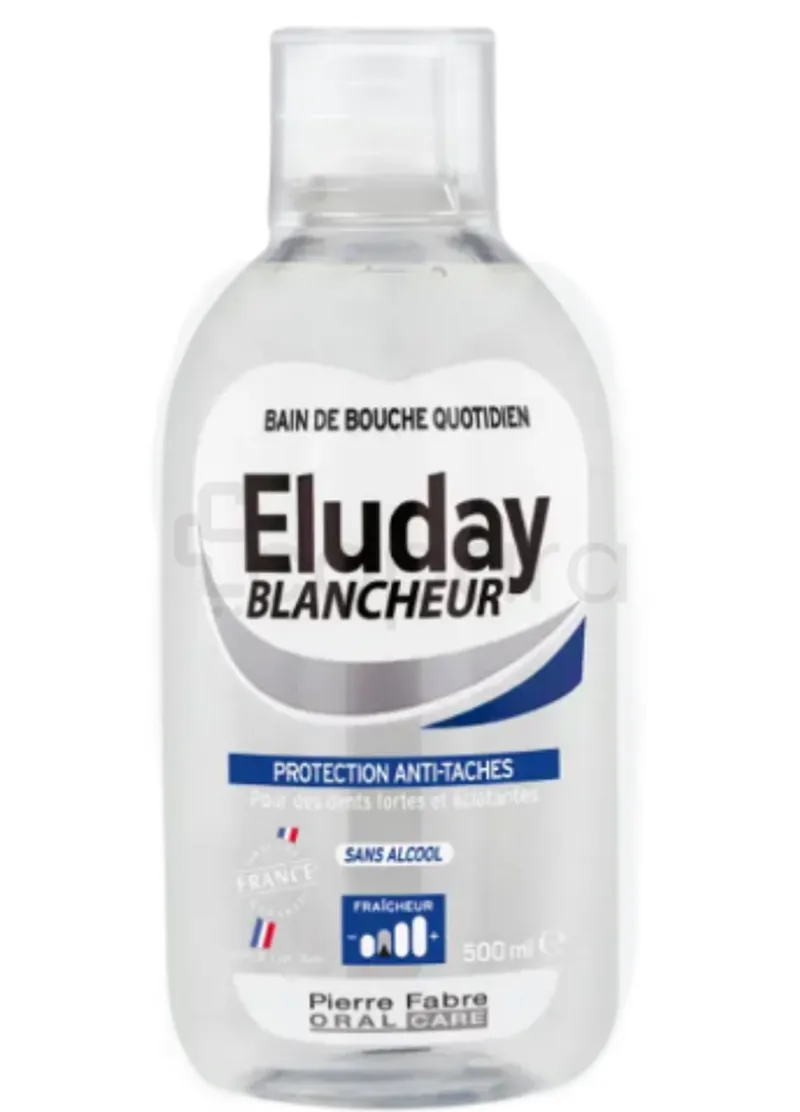 ELUDAY BAIN DE BOUCHE BLANCHEUR QUOTIDIEN 500ML