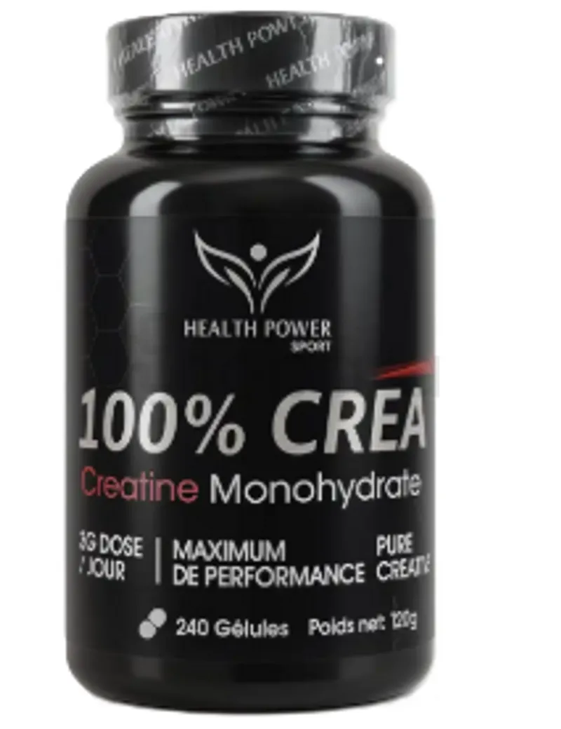 HEALTH POWER CREATINE BOITE DE 240 GELULES