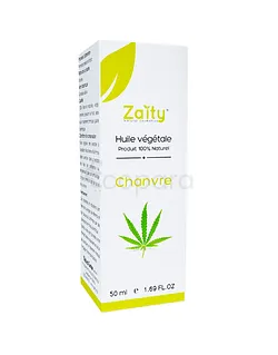 ZAITY HUILE VEGETALE CHANVRE 50ML