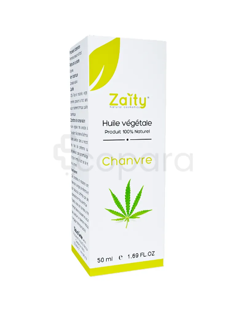 ZAITY HUILE VEGETALE CHANVRE 50ML