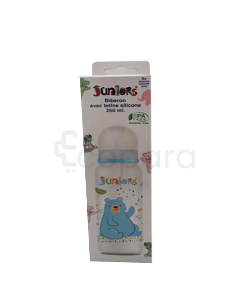 JUNIOR BIBERON DECORÉ 250ML