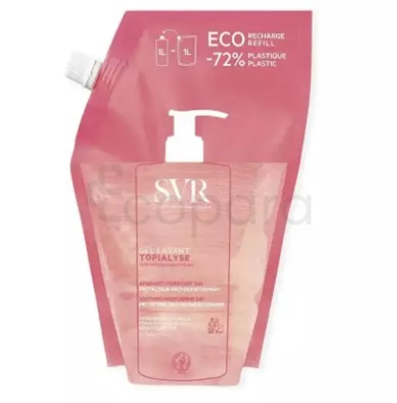 SVR TOPIALYSE ECO-RECHARGE GEL LAVANT RECHARGE 1L