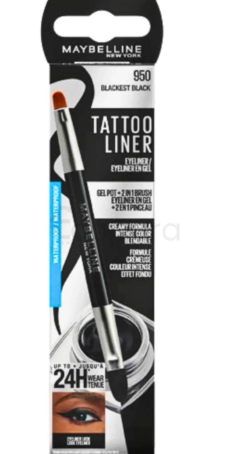 MAYBELLINE TATTOO LINER GEL BLACK NUMERO 950