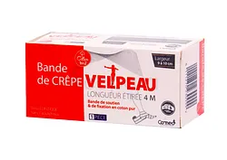 CREPE VELPEAU LARGEUR 9-10CM ROUGE