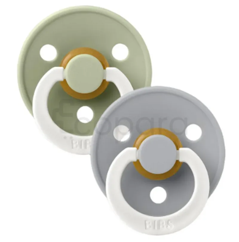 BIBS PACIFIER SAGE GLOW CLOUD GLOW NUMERO 2 2 SUCETTES